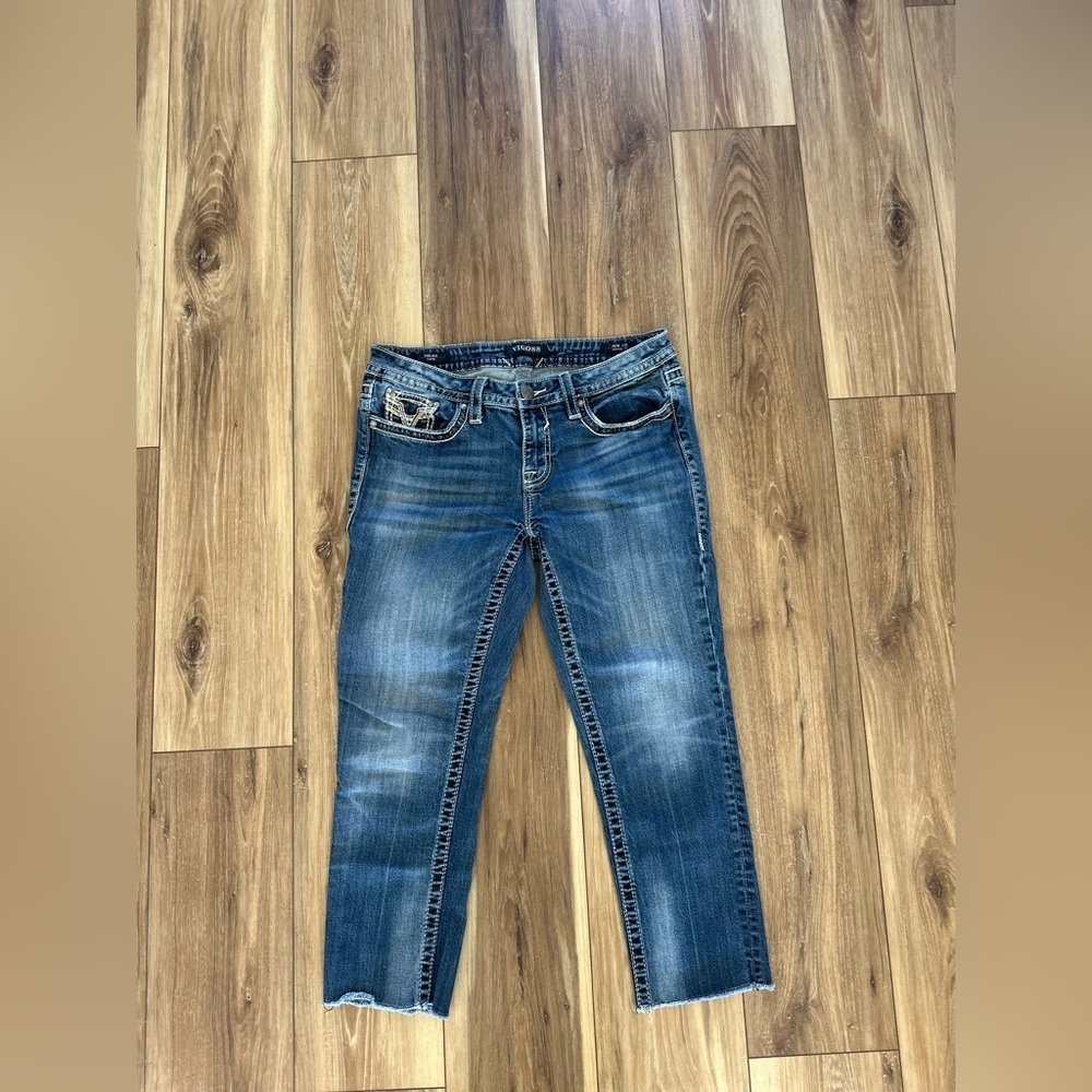 Vigoss womens heritage fit Chelsea Capri size 9/10